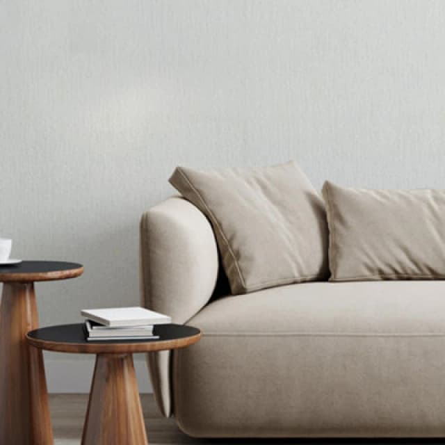 Boutique Boutique Grain Texture Greige Wallpaper in Silver Size: 10000mm_x_520mm Silver 10000mm_x_520mm Unisex 5011583703238