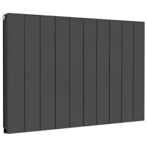 Towelrads Ascot Single Anthracite Aluminium Designer Radiator - 60 X 10Cm