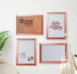 Bi-Office Copper board set 45x60 Pack 4