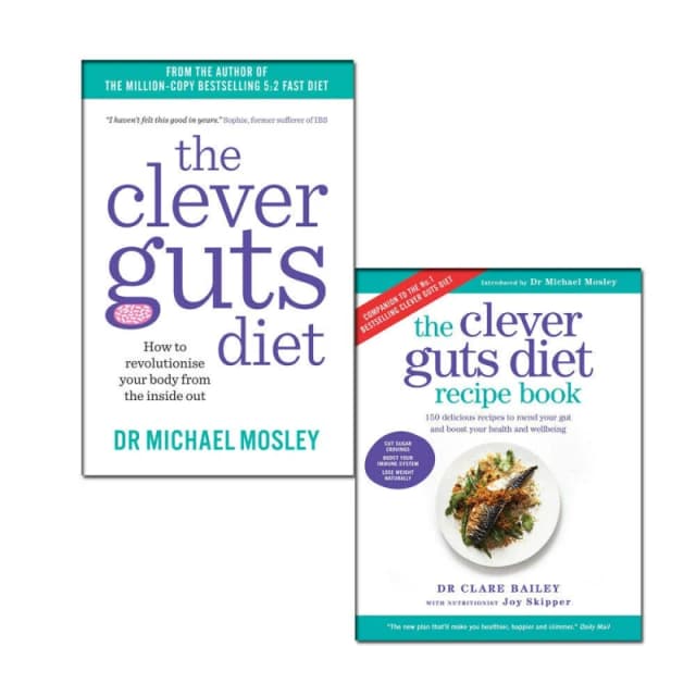 The Clever Guts Diet 2 Book Collection Michael Mosley and Clare Bailey Dr Clare Bailey Books