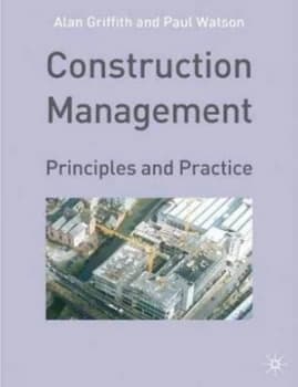 Construction Management by A. Griffith Book