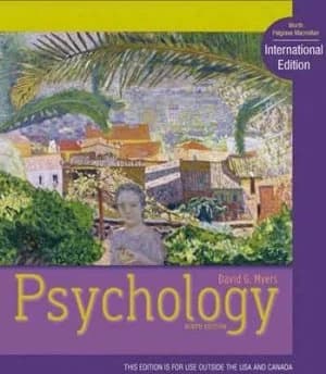 Psychology by David G. Myers Paperback