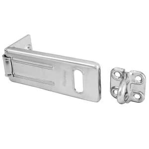 Master Lock Wrought Steel Hasp Matt Black 115mm