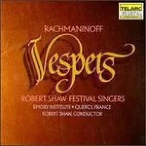 rachmaninoff vespers