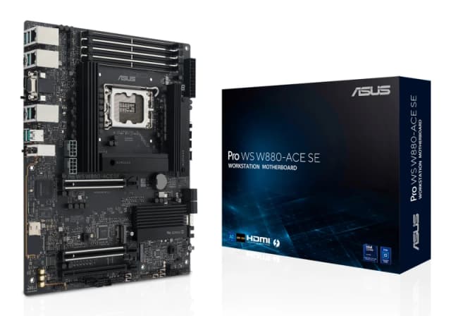 ASUS PRO WS W880-ACE SE Intel W880 LGA 1851 (Socket V1) ATX