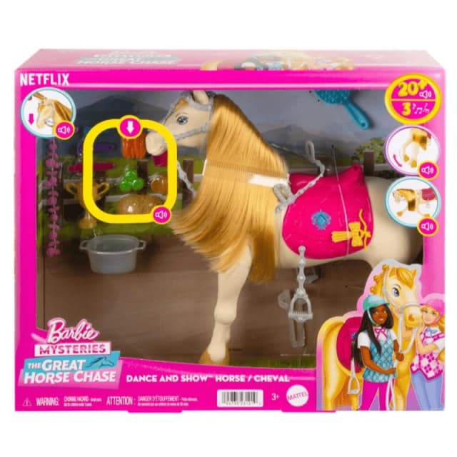 Barbie The Great Horse Chase Dance & Show Horse Toy
