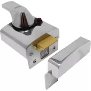 Yale BS Max Security Nightlatch Narrow in Chrome Brass