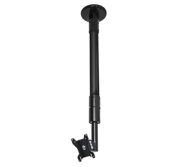 B-Tech B-Tech Flat Screen Ceiling / Desk Mount with Tilt & Swivel (VESA 100) - 1m 50mm Pole BT7553-100/BB