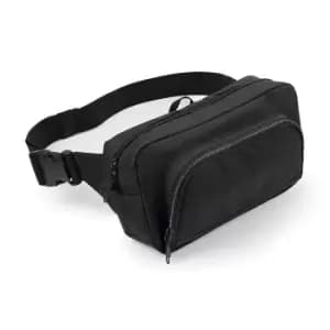 BagBase Organiser Belt / Waistpack Bag (2.5 Litres) (One Size) (Black)