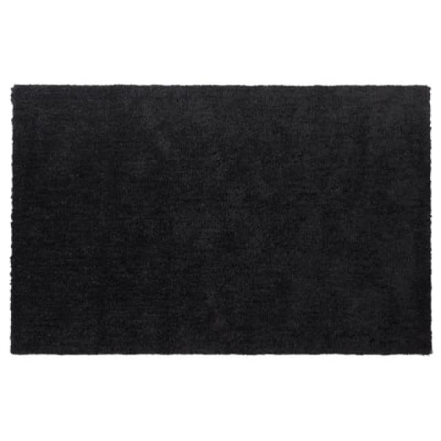 Beliani Shaggygy Rug Demre Black 200 X 300 Cm