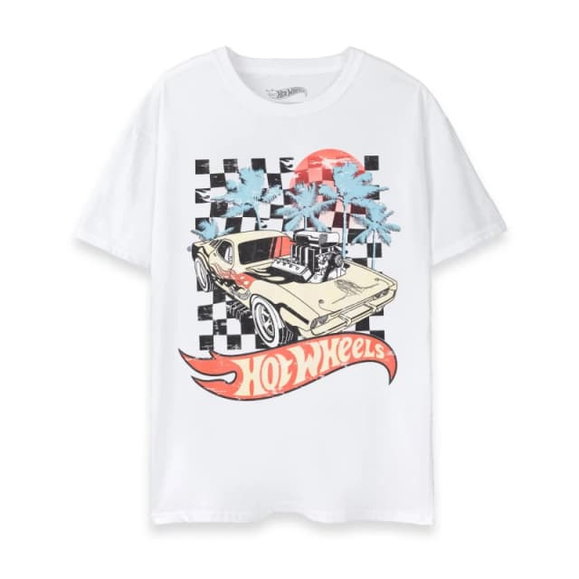 Hot Wheels Short Sleeved T-Shirt White male