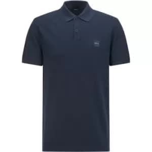 Boss Prime Short Sleeve Polo Shirt - Blue