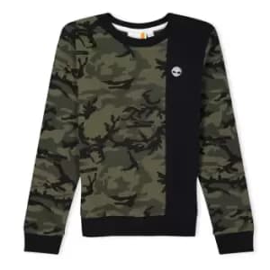 Timberland Half/Half Camo Sweatshirt - Multi