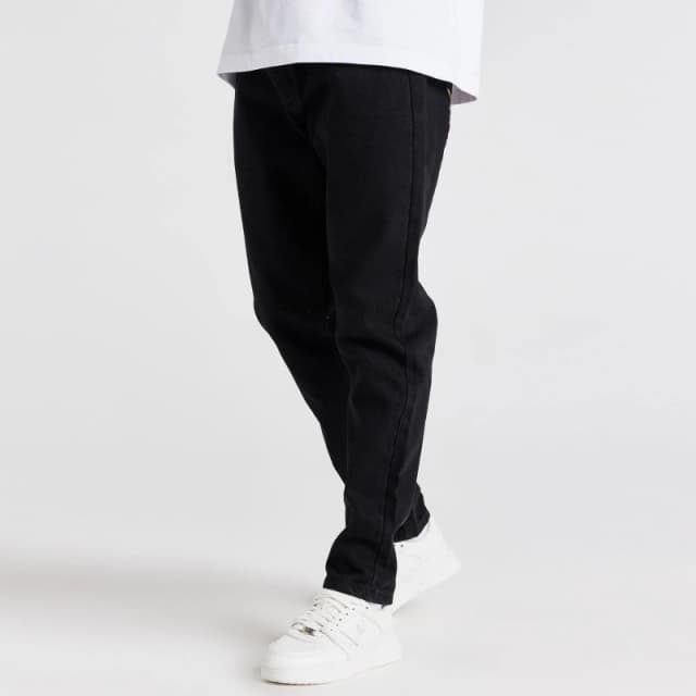 SikSilk Straight Legged Jeans Mens - Black XS