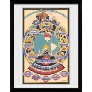 Transport For London Visit The Empire 2 Framed Collector Print