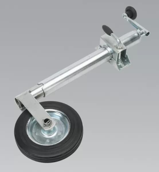 Genuine SEALEY TB37 Jockey Wheel & Clamp Ø50mm - 200mm Solid Wheel