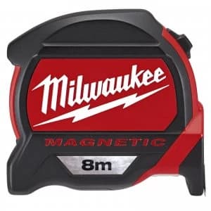 Milwaukee Premium Magnetic Tape Measure Metric Metric 8m 27mm