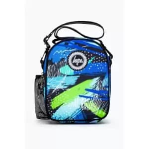 Hype Geo Scribble Lunch Box (One Size) (Blue/Green/Black) - Blue/Green/Black