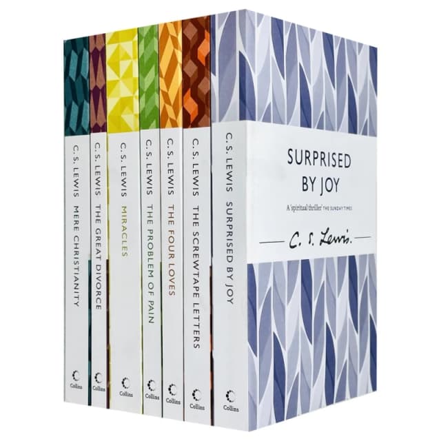 C. S. Lewis Signature Classic Collection 7 Books Set The Four Loves, The Problem of Pain, Miracles C. S. Lewis Books
