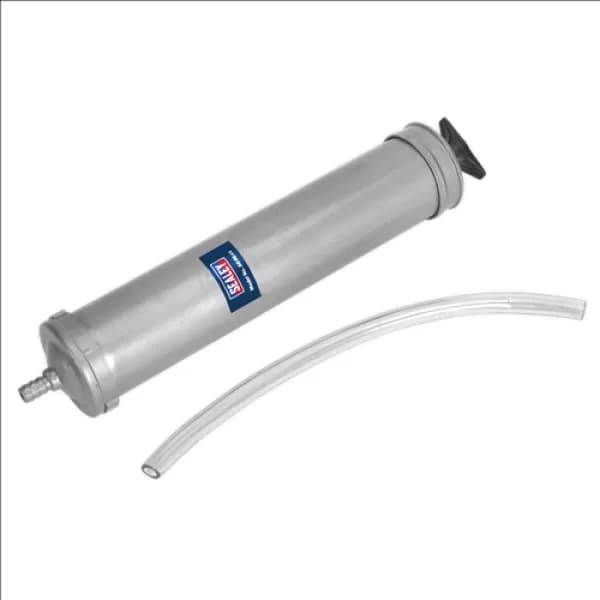 Sealey AK46 Oil Suction Syringe 500ml Metal Body