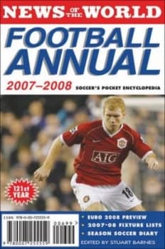 News of the World Football Annual 2007/2008 by Stuart Barnes Paperback