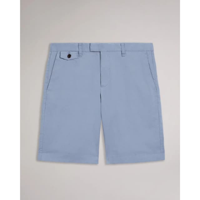 Ted Baker Mens Chino Shorts Mid-Blue male 28