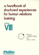 handbook of structured experiences for human relations training volume viii