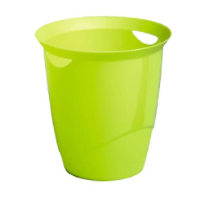 Durable Durable TREND Plastic Waste Recycling Bin - 16 Litre - Green Green