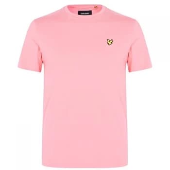 Lyle and Scott Basic Logo T Shirt - Punch Pink W429