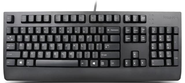 Lenovo Preferred Pro II keyboard Universal USB Greek Black 4X30M86894