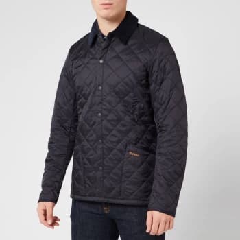 Barbour Mens Heritage Liddesdale Quilt Jacket - Navy - L