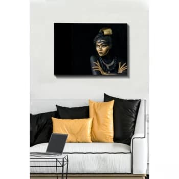 Kanvas Tablo (50 x 70) - 227 Multicolor Decorative Canvas Painting