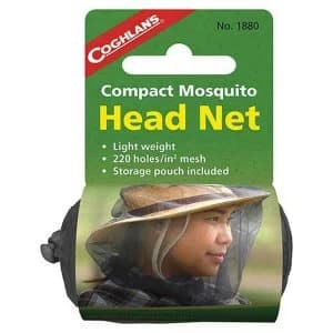 Coghlans Compact Mosquito Head Net - Single