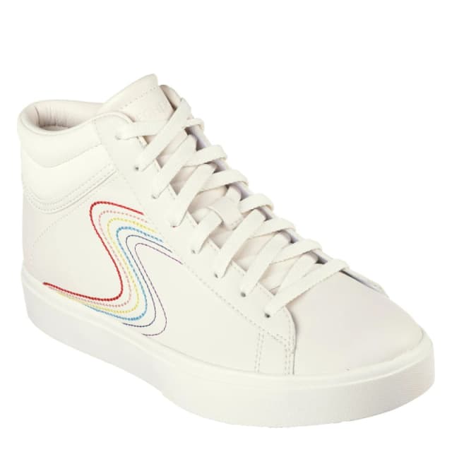 Skechers Womens Edenlx Classic Low-Top Trainers Natural/Multi female 2 (35)