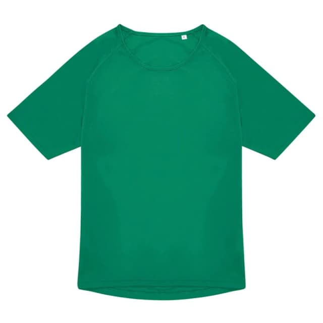 B&C Mens Active T-Shirt in Green Size: XS Green Male XS