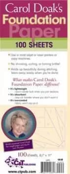 Carol Doak's Foundation Paper by Carol Doak