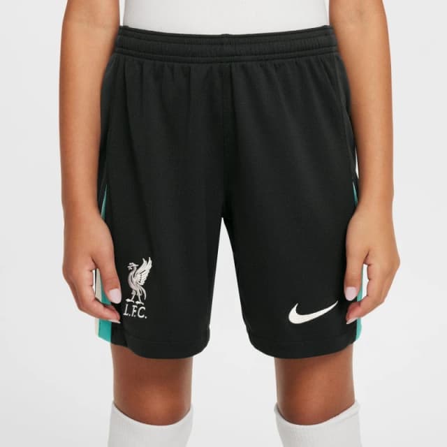 Nike Liverpool Away Shorts 2024 2025 Juniors - Green Green 7 - 8 Years