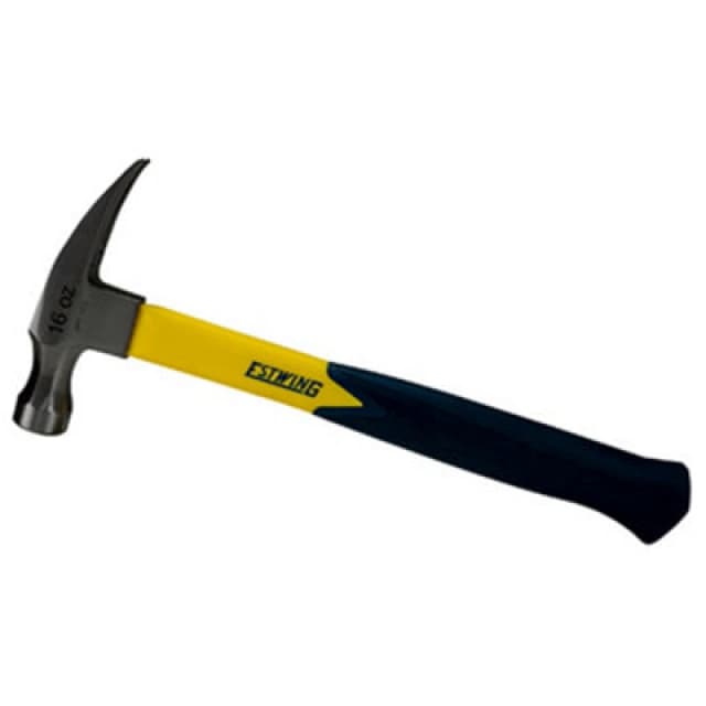 Draper 24081 Estwing Emrf16S Sure Strike Straight Claw Hammer With Fibreglass Handle, 16Oz/453G