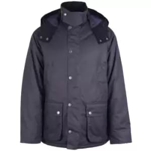Barbour Mens Winter Bedale Wax Jacket Navy/Olive Night Medium