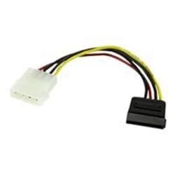 6in Molex to SATA Power Cable Adapter
