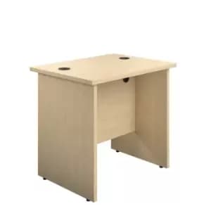 Tc 800 x 600 Panel Rectangular Desk Maple