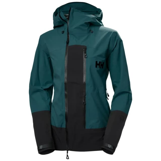 Helly Hansen Womens hooded waterproof jacket Helly Hansen Odin Bc Infinity Shell Vert Female L
