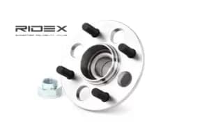 RIDEX Wheel bearing kit 654W0616 Wheel hub bearing,Wheel bearing HONDA,CIVIC VI Hatchback (EJ, EK),CRX III (EH, EG),CIVIC VI Fastback (MA, MB)