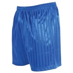 Precision Striped Continental Football Shorts 30-32" Royal Blue