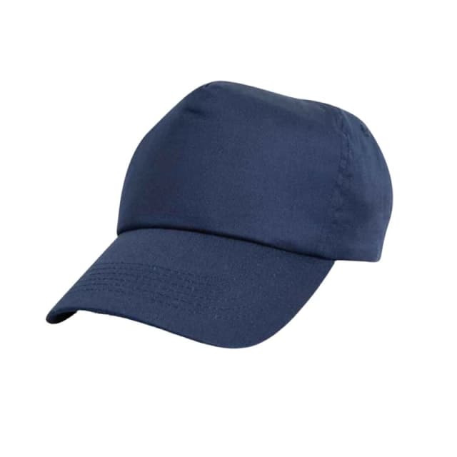 Result Womens Cotton Baseball Cap in Navy Navy Female One Size