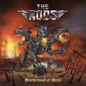 The Rods - Brotherhood Of Metal Red with Black Marble Vinyl