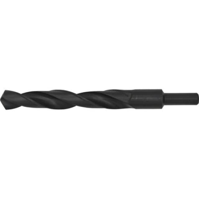 Loops 21 x 210mm HSS Roll Forged Blacksmith Drill Bit - Reduced Shank - 145mm Flute Black