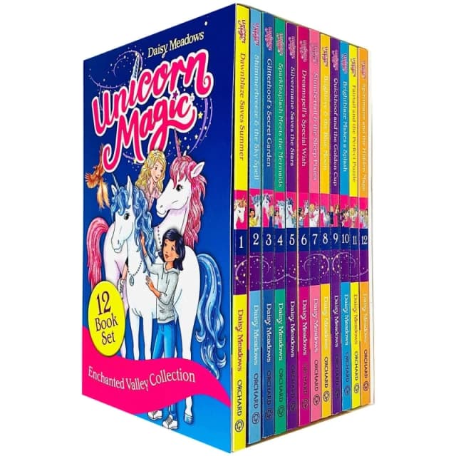Unicorn Magic Enchanted Valley 12 Book Collection Daisy Meadows Daisy Meadows Books