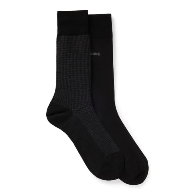 Boss Boss 2p Houndstooth Mc 10257408 01 - Black 6 - 12 Months