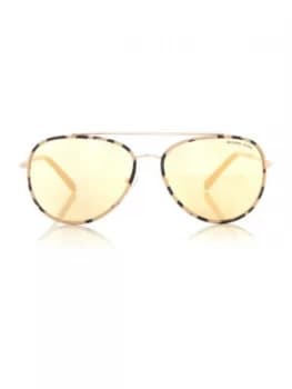 Michael Kors Gold MK1019 Ida pilot sunglasses Gold